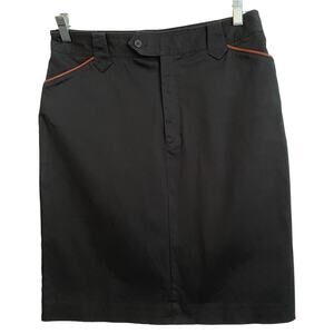 Ralph Lauren/Lauren Jeans Co., black pencil skirt, women’s.